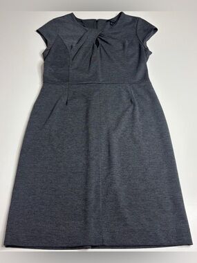 Banana Republic Gray Sheath Dress Size 10 Work Career Classic